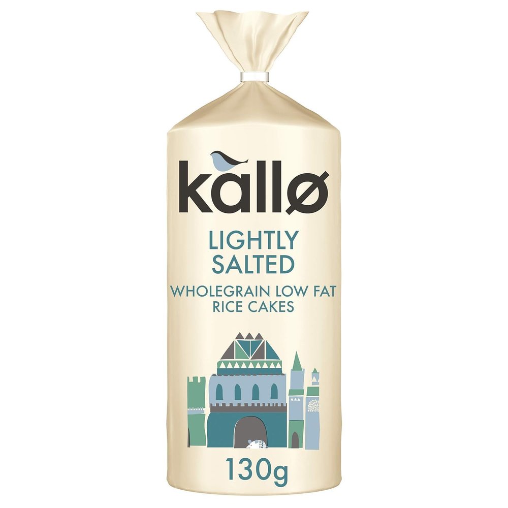 Kallo Low Fat Rice Cakes (130g) - Pack of 6