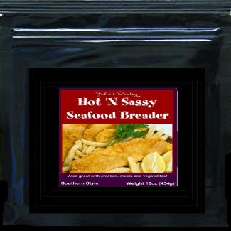 Julia's Hot 'N Sassy Breading Mix 1Lb