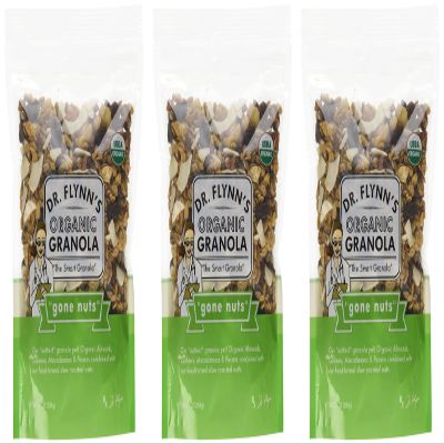 Dr. Flynn's Organic Granola (Case of 3, 10-ounce Bags)