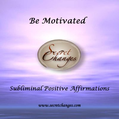 Subliminal Affirmations for Increased Motivation CD