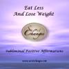 Subliminal Affirmations to Eat Less and Lose Weight CD view 1