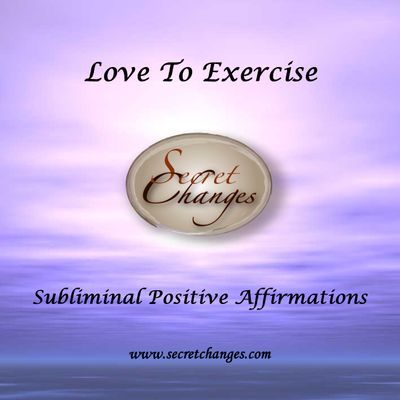 Subliminal Affirmations to Love to Exercise CD