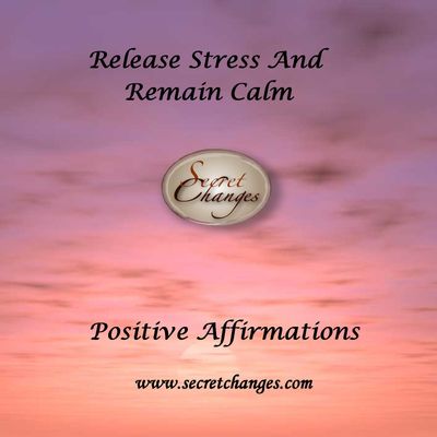Affirmations to Release Stress CD
