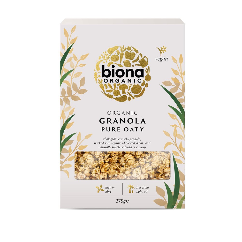 Biona Organic - Granola - Pure Oaty - Crunchy - 375g