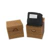BambooMN Granulated Bamboo Charcoal Odor Absorber Bag in Decorative 4" Brown Box, 2 Sets view 1
