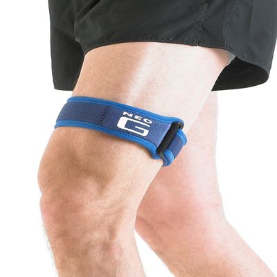 Neo-G ITB Band - Knee Strap For ITBS Iliotibial Band Friction Syndrom, Jumpers Knee, Tendonitis, Joint Pain, Tendon Overuse - Adjustable Compression Support - Class 1 Medical Device - One Size