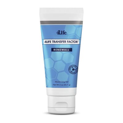 4Life Transfer Factor RenewAll Gel - Topical Skin Care with Aloe Vera, Lavender Extract, Eucalyptus Oil, and Rosemary - 2oz