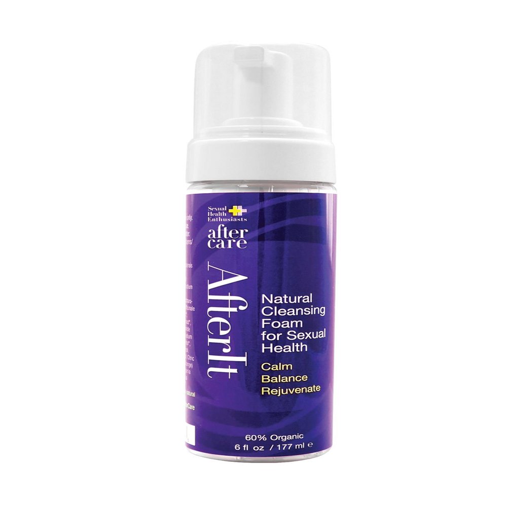 She Afterit Natural Cleansing Foam, 6 Fluid Ounce