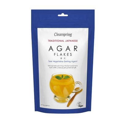 Clearspring Traditional Japanese Agar Flakes 28 g (Pack of 2)