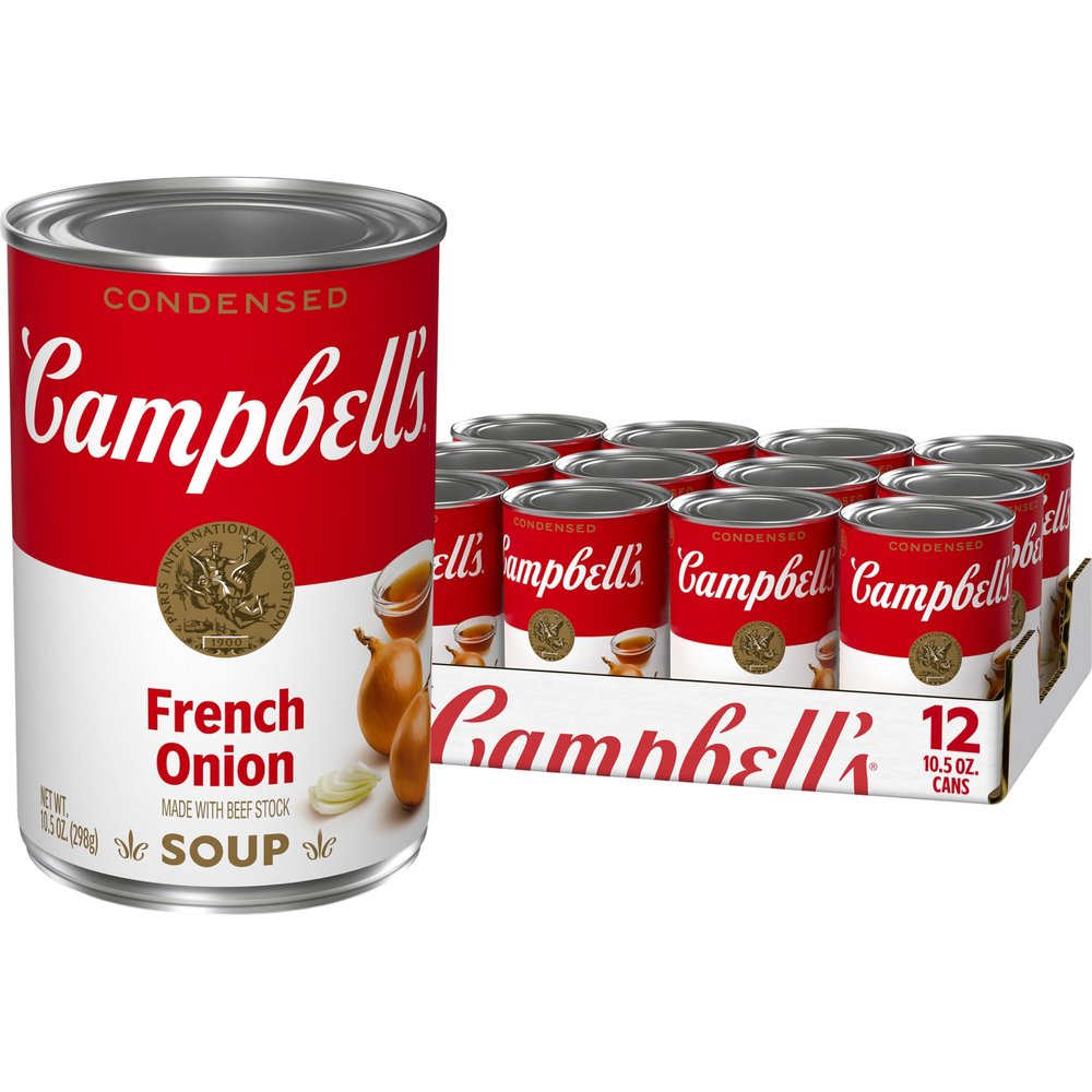 Campbell's Condensed French Onion Soup, 10.5 oz Can (12 Pack)
