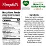 Campbells Condensed Heart Healthy Homestyle Chicken Noodle Soup, 10.5 oz Can (12 Pack) view 2