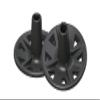 EZ-Walk/SandPad LandPad All Terrain Stabilizer Crutch Tips (Paired Pack) Made in The USA view 1