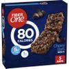 Fiber One 80 Calorie Chewy Bars, Chocolate, Snack Bars, 5 Ct, 4.1 oz view 1