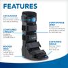 United Ortho USA14107 Air Cam Walker Fracture Boot, Large, Black view 3