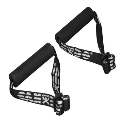 CanDo Handle with Adjustable Webbing for Band/Tubing, 50 Count