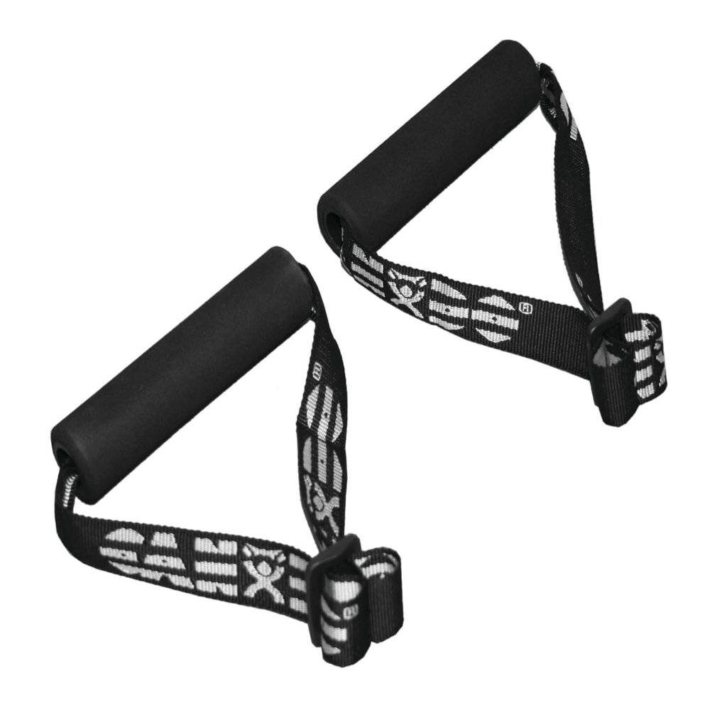 CanDo Handle with Adjustable Webbing for Band/Tubing, 50 Count