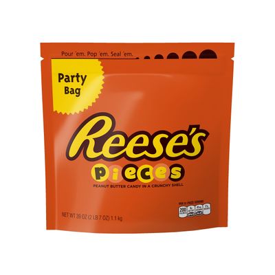 REESE'S Pieces Peanut Butter Candy, 39 Ounce Bulk Candy