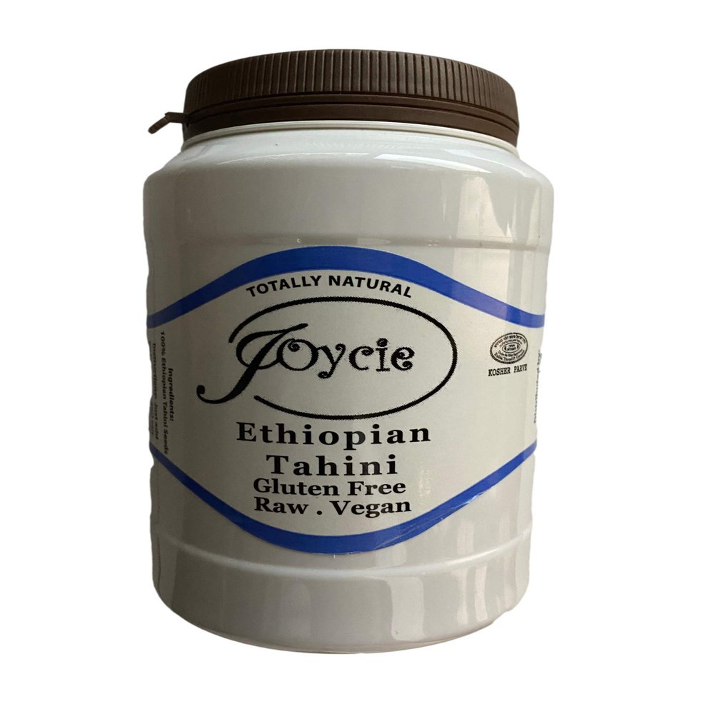 Joycie Tahini Made from Pure Ethiopian Sesame Seeds.