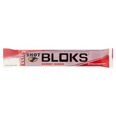 Clif Shot Gel Strawberry, 2.1 oz