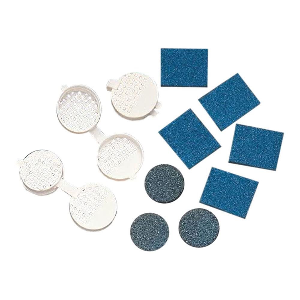 Bio Plas 6010 White Polypropylene Histo Plas Tissue Processing Capsules 1-1/2" Diameter (Pack of 500)