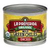 La Preferida Organic Diced Green Chile Peppers Fire-Roasted & Peeled Perfect for Tacos, Casseroles & Nachos, 4oz (Pack of12) view 3