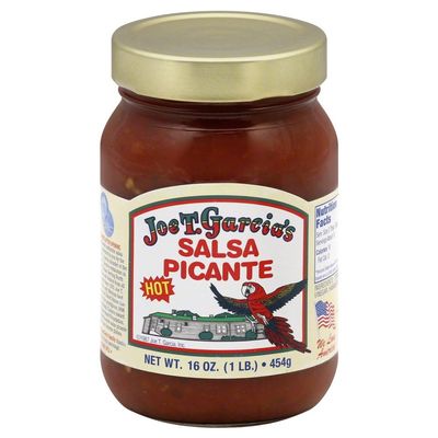 JOE T GARCIA SALSA HOT PICANTE-16 OZ -Pack of 12