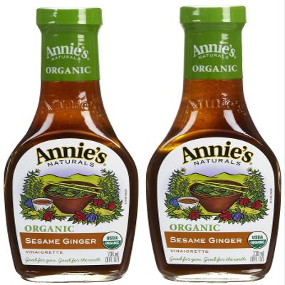 Annie's Naturals Organic Dressing Sesame Ginger Vinaigrette - 8 fl oz2