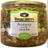 Buram Honey with Nuts, Premium Quality Honey Dipped Mix Nuts with Gourmet Savory Flavor, Great for Snacking, Spread and Baking, Resealable Jar, 26 Ounce view 1