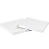 8 x 8" White Deluxe Gift Box Lids view 1