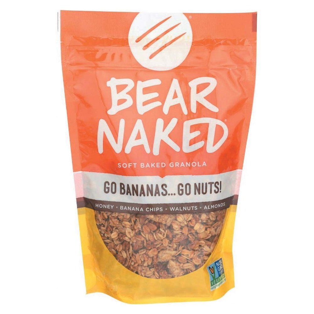 Bear Naked 100% Natural Granola Go Bananas Go Nuts 12 oz