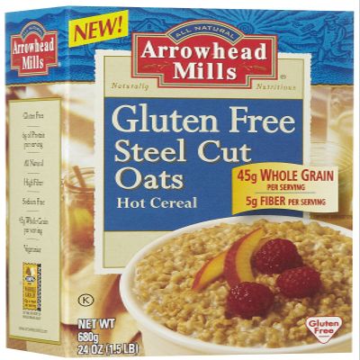 Arrowhead Mills Steel Cut Oats Gluten Free 24 Oz
