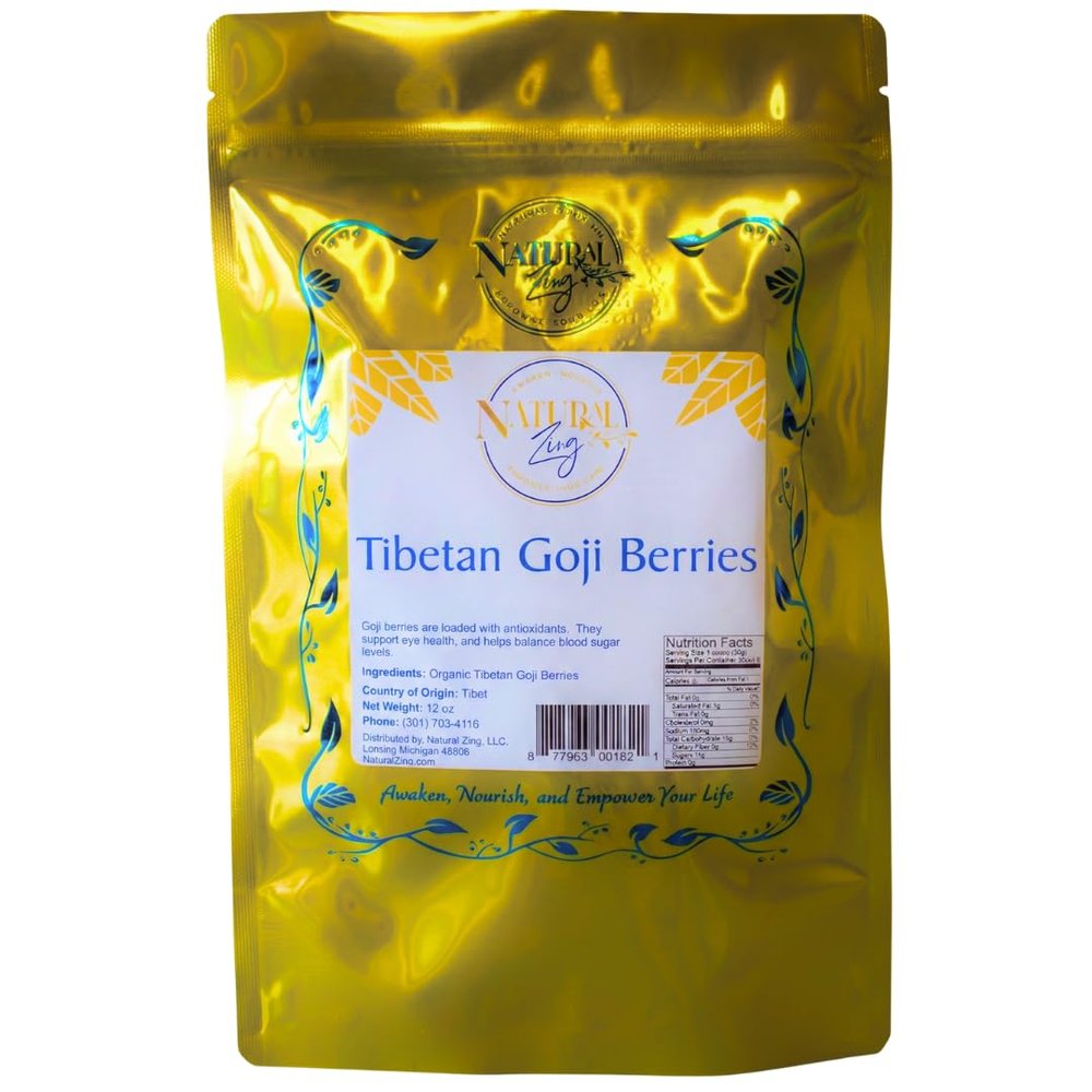 Authentic Tibetan Goji Berries (Raw, Wildcrafted) 16 oz