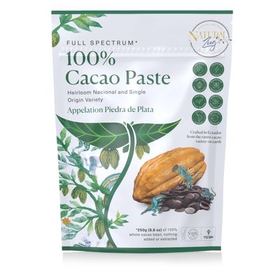 Natural Zing Raw Cacao Liquor|Paste Chunks  Organic, Single-Origin | Pure Cacao from Ecuador (12 oz)| Not CCN-51 | Unroasted, No Additives | Rich Aroma, Magnesium-Rich Coffee Alternative | Clean Energy Superfood