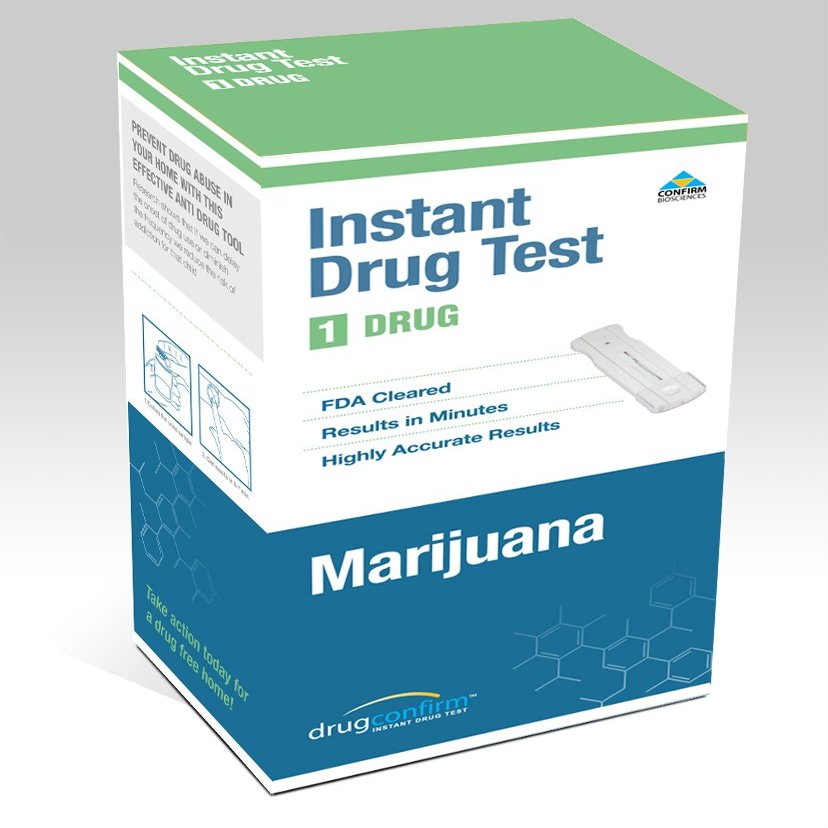 DrugConfirm Advanced Urine Drug Test Kit, 1 Panel, 0.20 Ounce
