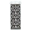 Amscan Sturdy Formal Affair Paper Bottle Bag Perfect for Wine Gifts, 13 x 5-1/4 x 3-1/2", White/Black view 2