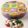 Scott's Cakes Chocolate Deluxe Mix in a Mini Bright Eggs Tin view 1
