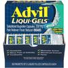 Advil Liqui-Gels Pain Reliever/Fever Reducer, Solubilized Ibuprofen 200mg, 2/Packet, 50 Packets/Box (016902) view 1