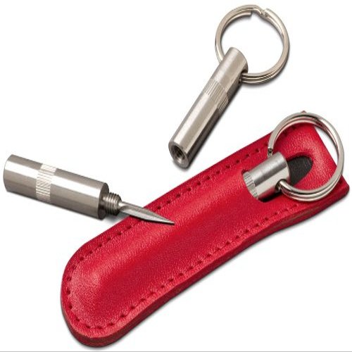 Brizard Trilogy Cigar Punch with Sunrise Red Leather Pouch - Made in USA