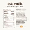 Pearson's Vanilla BUN Cluster Bar | Roasted Peanuts, Real Milk Chocolate, and Vanilla Nougat | Pack of 24 | Individually Wrapped view 2