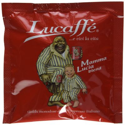 Lucaffe' Mamma Lucia ESE Espresso Pods in Bulk Packaging 40 Count (Pack of 1)