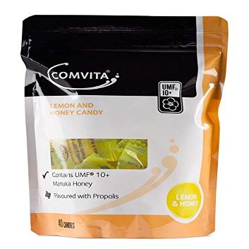 Comvita Manuka & Prop - Honey & Lemon 40 lozenges