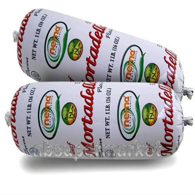 Nema Halal Beef Mortadella Plain 1lb