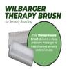 Wilbarger Method Therapy Sensory Brush, 3 Pack  Therapressure Brush for Occupational Therapy for Sensory Brushing  Use as Part of the Wilbarger Brushing Protocol view 2