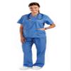 Premium Scrub Top Color: Ceil, Size: Extra Small view 1
