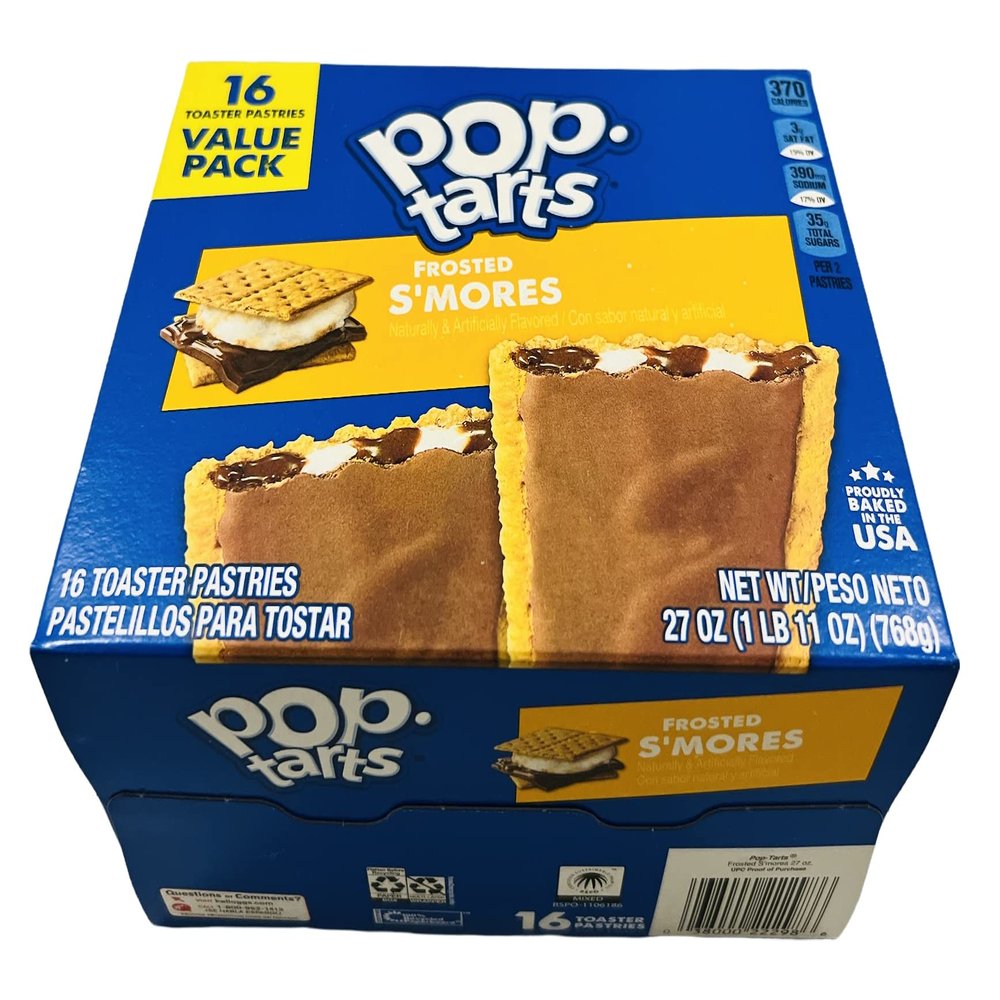 Kellogg's Pop-Tarts Frosted S'mores 16ct Box 29.3oz