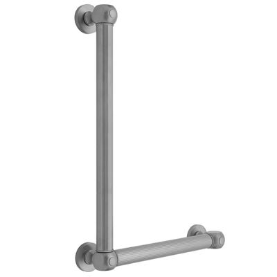 Jaclo G71-24H-16W-RH-SC - G71 24H x 16W 90 Right Hand Grab Bar