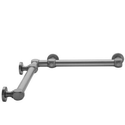 Jaclo G70-16-16-IC-ACU - G70 16" x 16" Inside Corner Grab Bar