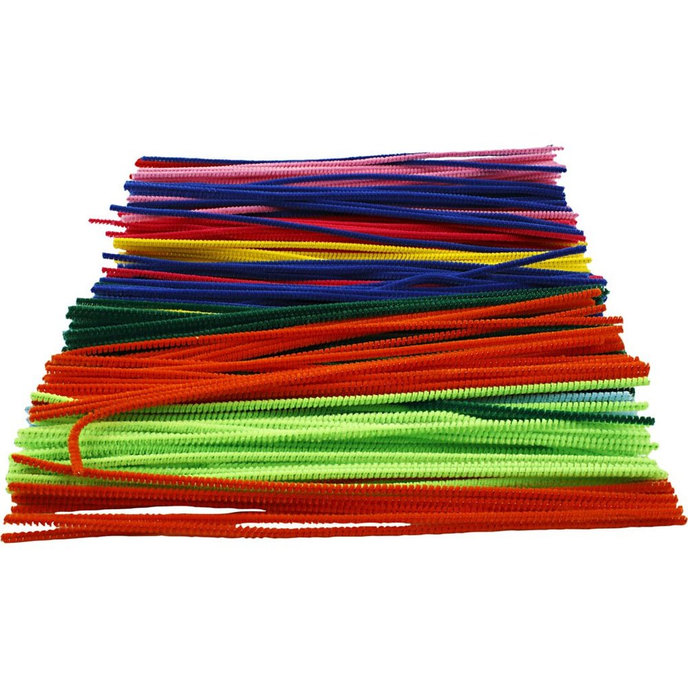 Pipe Cleaners, 4 mm, , 300 asstd