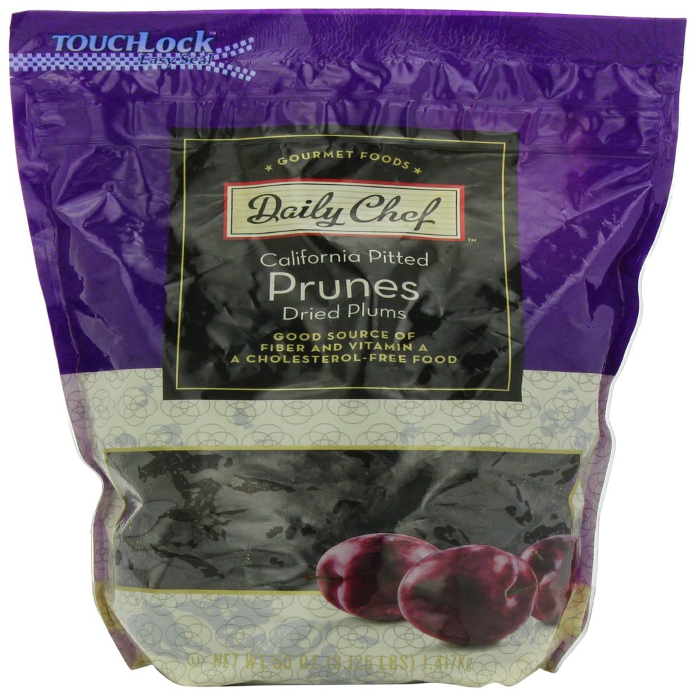 Daily Chef Dried California Pitted Plums 3.125 lbs