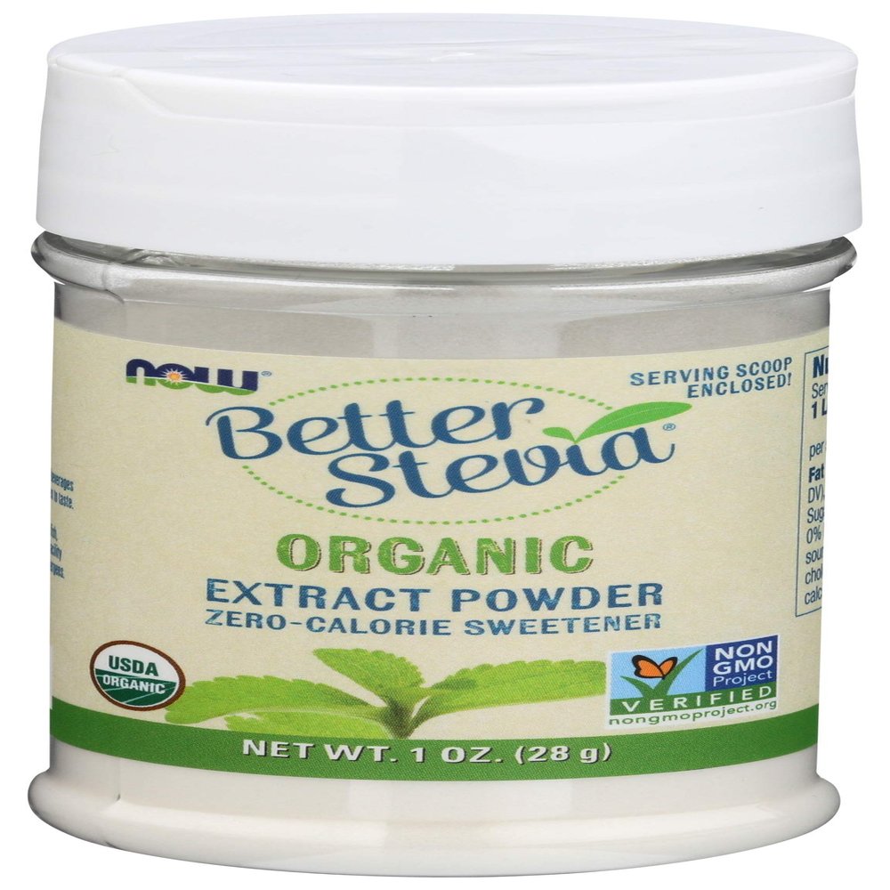 Organic Better Stevia Extract Powder Zero Calorie Sweetener (1 Ounce)
